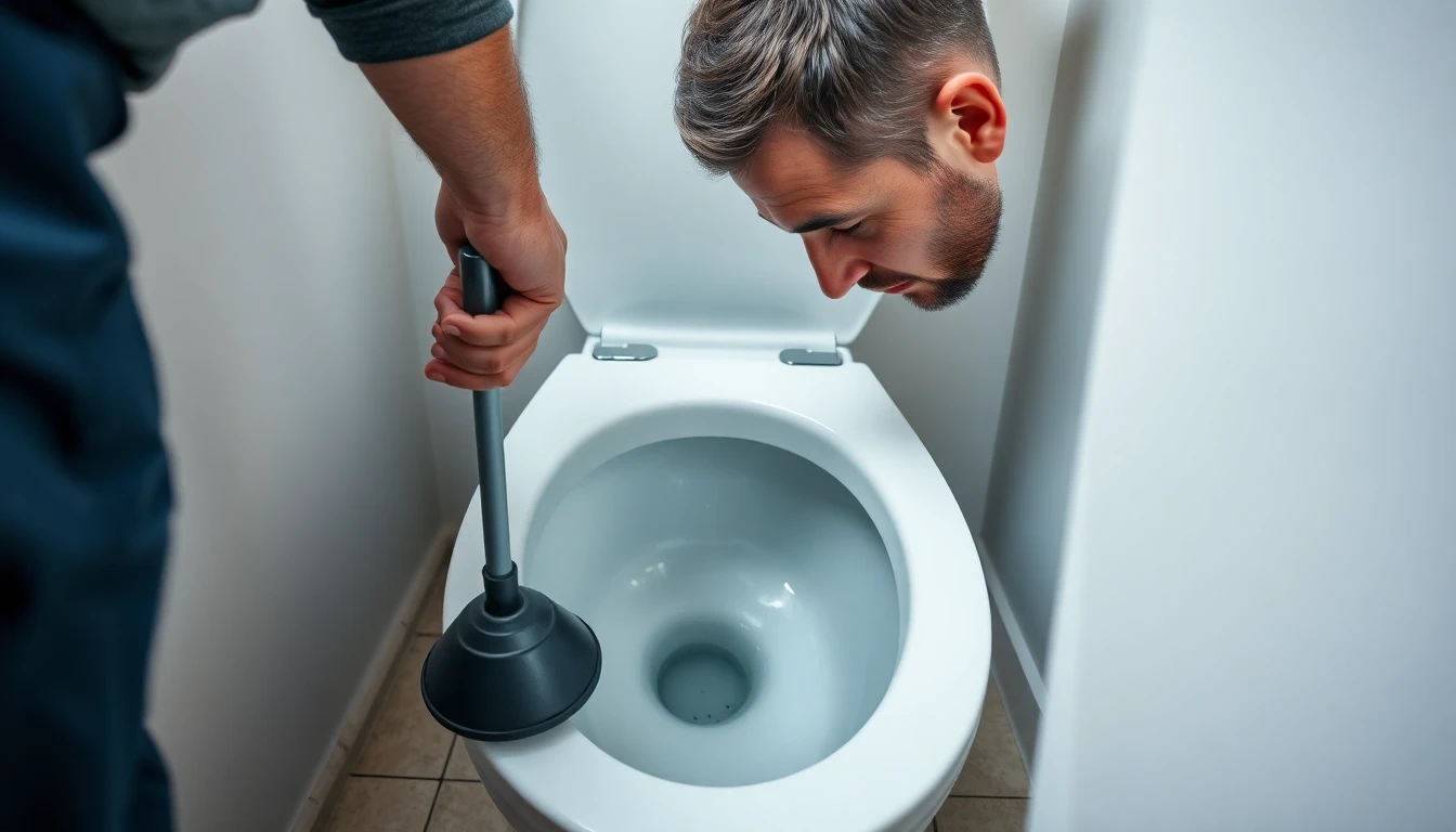Clogged Toilet Repair